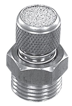 Глушитель с регулировкой потока (с пружиной)